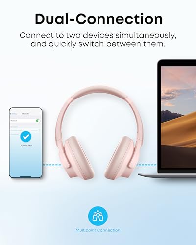 Soundcore by Anker Q20i Hybrid Active Noise Cancelling Headphones, Black 61