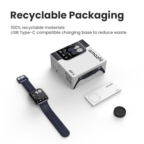 Amazfit Bip Max Smart Watch, 2.07" AMOLED Display, GPS, iOS/Android, 50mm, 20-Day Battery, 4GB Storage 15