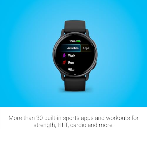 Garmin vívoactive 5, Health & Fitness GPS Smartwatch, 42mm, Black 6