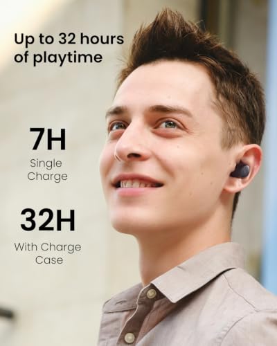 TOZO A1 Wireless Earbuds Bluetooth 5.3 Light Weight in Ear Headphones, IPX5 Waterproof, 2 Mics for AI Calls, Immersive Premium Sound 6