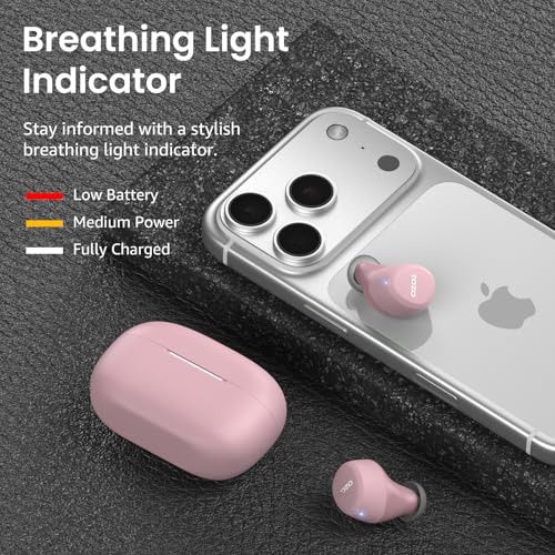 TOZO A1 Wireless Earbuds Bluetooth 5.3 Light Weight in Ear Headphones, IPX5 Waterproof, 2 Mics for AI Calls, Immersive Premium Sound 51