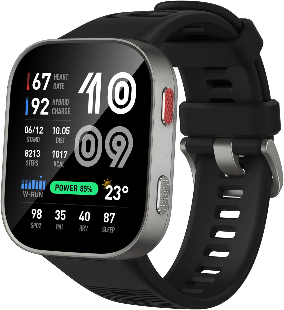 Amazfit Bip Max Smart Watch, 2.07" AMOLED Display, GPS, iOS/Android, 50mm, 20-Day Battery, 4GB Storage 1