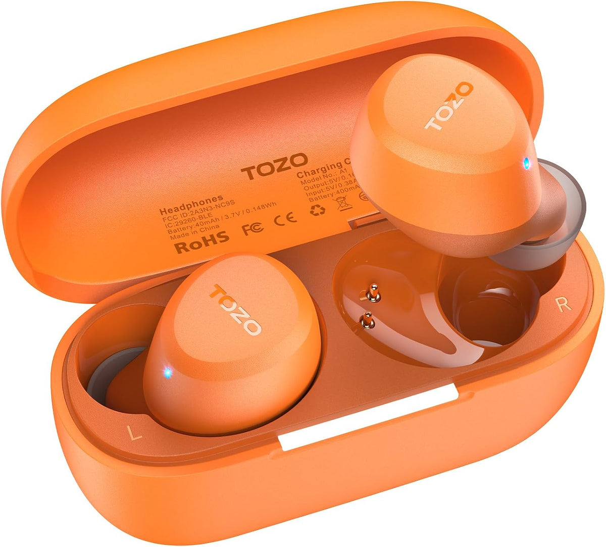 TOZO A1 Wireless Earbuds Bluetooth 5.3 Light Weight in Ear Headphones, IPX5 Waterproof, 2 Mics for AI Calls, Immersive Premium Sound 33