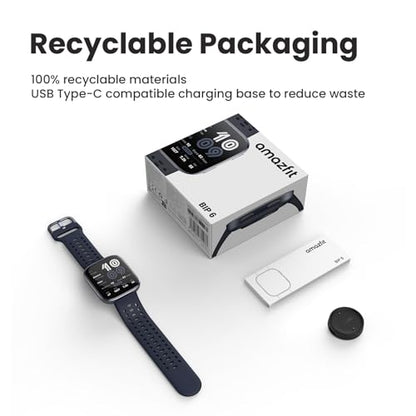 Amazfit Bip Max Smart Watch, 2.07" AMOLED Display, GPS, iOS/Android, 50mm, 20-Day Battery, 4GB Storage 15