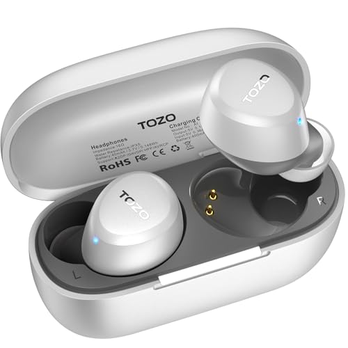 TOZO A1 Wireless Earbuds Bluetooth 5.3 Light Weight in Ear Headphones, IPX5 Waterproof, 2 Mics for AI Calls, Immersive Premium Sound 21