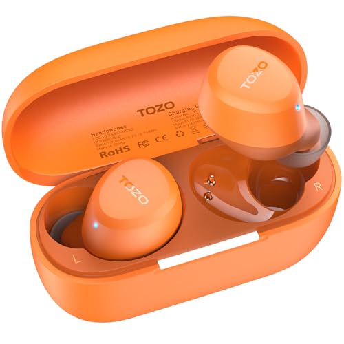 TOZO A1 Wireless Earbuds Bluetooth 5.3 Light Weight in Ear Headphones, IPX5 Waterproof, 2 Mics for AI Calls, Immersive Premium Sound 34