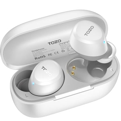 TOZO A1 Wireless Earbuds Bluetooth 5.3 Light Weight in Ear Headphones, IPX5 Waterproof, 2 Mics for AI Calls, Immersive Premium Sound 9
