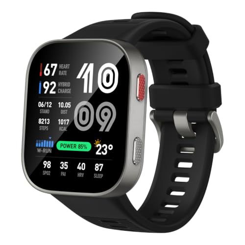 Amazfit Bip Max Smart Watch, 2.07" AMOLED Display, GPS, iOS/Android, 50mm, 20-Day Battery, 4GB Storage 2