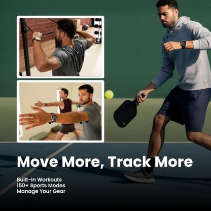 Amazfit Bip Max Smart Watch, 2.07" AMOLED Display, GPS, iOS/Android, 50mm, 20-Day Battery, 4GB Storage 8