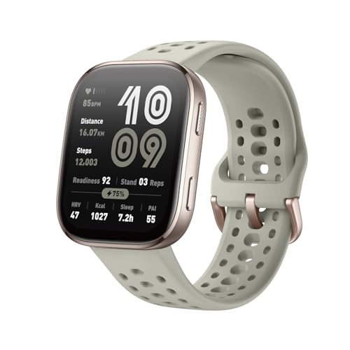 Amazfit Bip Max Smart Watch, 2.07" AMOLED Display, GPS, iOS/Android, 50mm, 20-Day Battery, 4GB Storage 10
