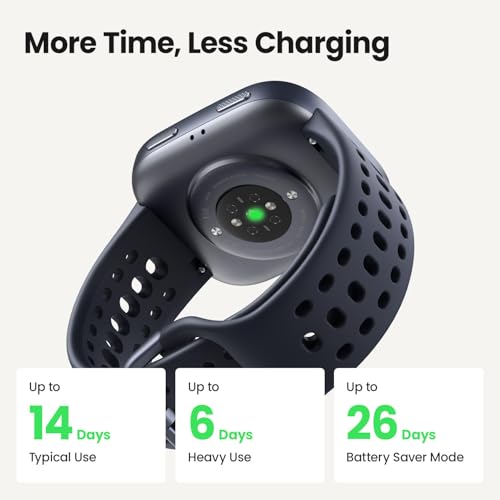 Amazfit Bip Max Smart Watch, 2.07" AMOLED Display, GPS, iOS/Android, 50mm, 20-Day Battery, 4GB Storage 12