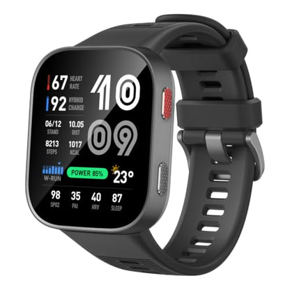 Amazfit Bip Max Smart Watch, 2.07" AMOLED Display, GPS, iOS/Android, 50mm, 20-Day Battery, 4GB Storage 22