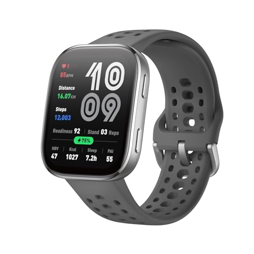 Amazfit Bip Max Smart Watch, 2.07" AMOLED Display, GPS, iOS/Android, 50mm, 20-Day Battery, 4GB Storage 17