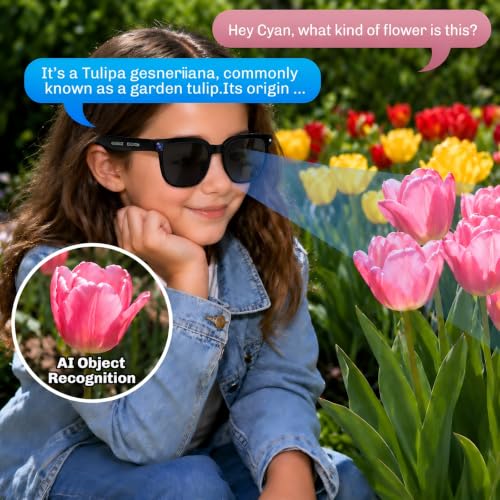 AI Smart Glasses with Camera, 4K Video, Real-Time Translation, AI Assistant 13