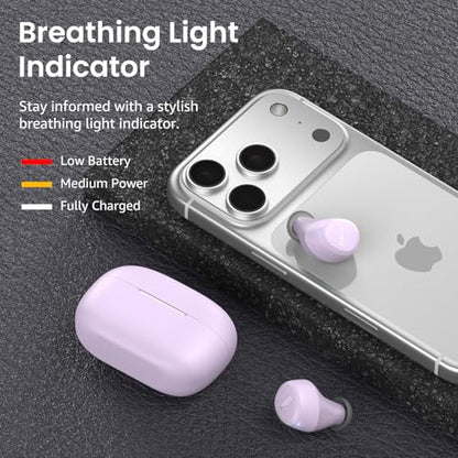TOZO A1 Wireless Earbuds Bluetooth 5.3 Light Weight in Ear Headphones, IPX5 Waterproof, 2 Mics for AI Calls, Immersive Premium Sound 46