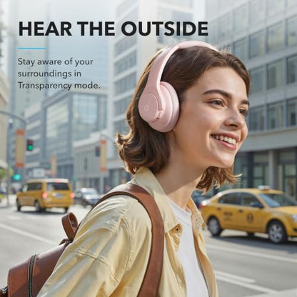 Soundcore by Anker Q20i Hybrid Active Noise Cancelling Headphones, Black 52