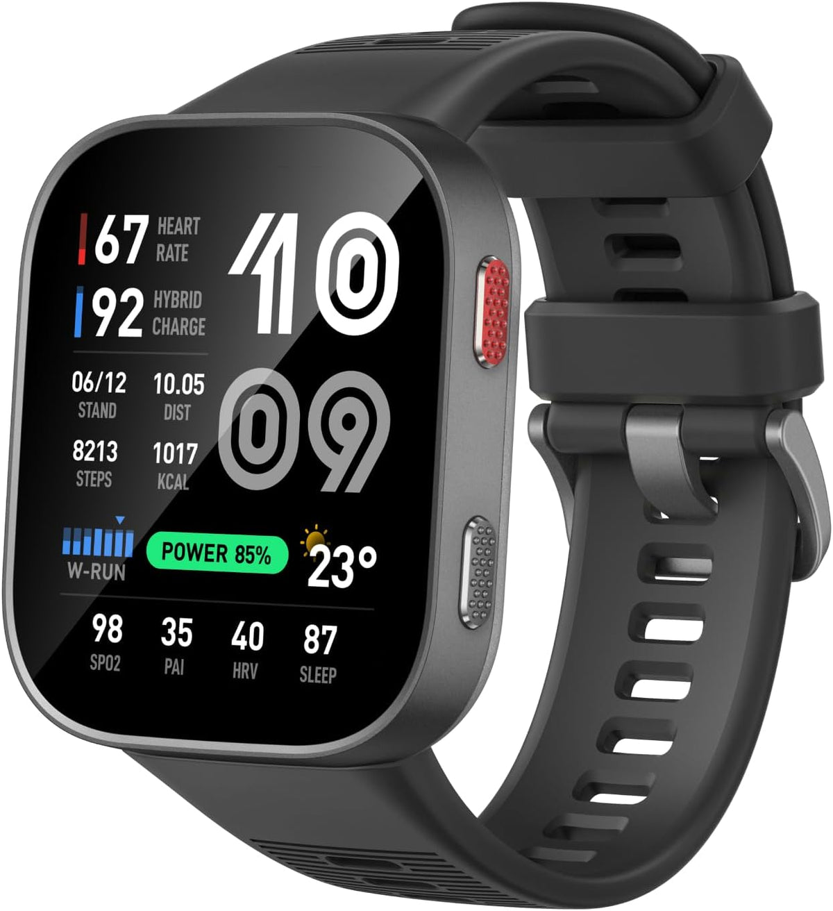 Amazfit Bip Max Smart Watch, 2.07" AMOLED Display, GPS, iOS/Android, 50mm, 20-Day Battery, 4GB Storage 21