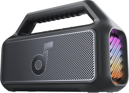 Soundcore Boom 2 by Anker, 80W Outdoor Bluetooth Speaker, 24H Playtime, IPX7 Waterproof, BassUp 2.0, Floatable, RGB Light 1